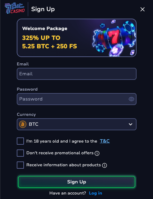 7 Bit Casino Mobile